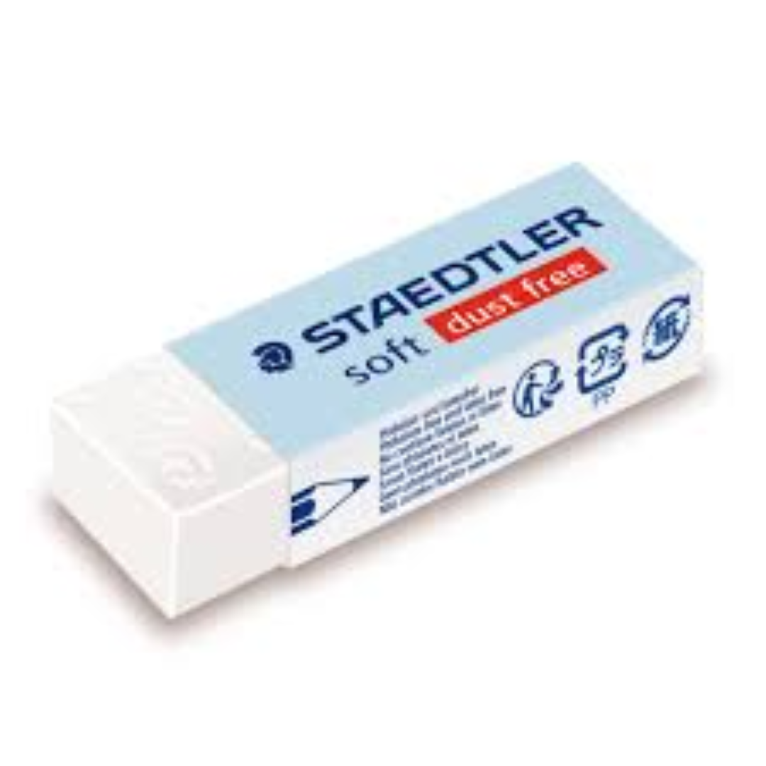 Staedtler Dust Free Soft Eraser BX=30Pcs ST-526-S30
